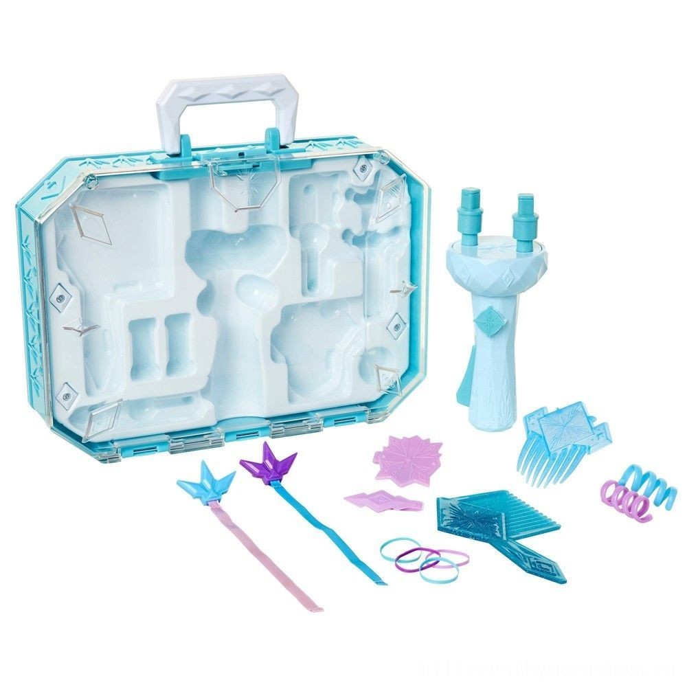 Winter Sale - Disney Frozen 2 Elsa's Enchanted Ice Add-on Establish - Liquidation Luau:£12[coa5193li]