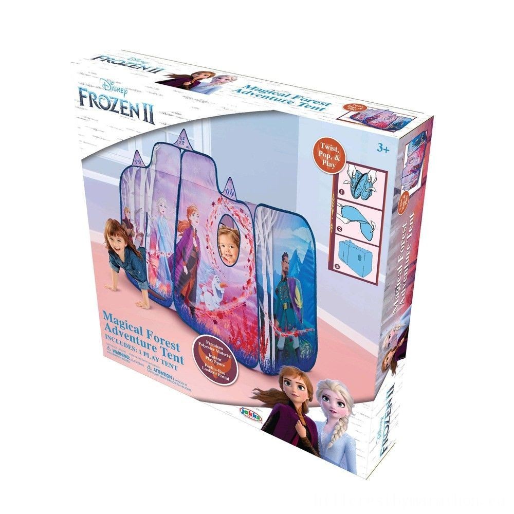 December Cyber Monday Sale - Disney Frozen 2 Deluxe Camping Tent - Spectacular Savings Shindig:£30