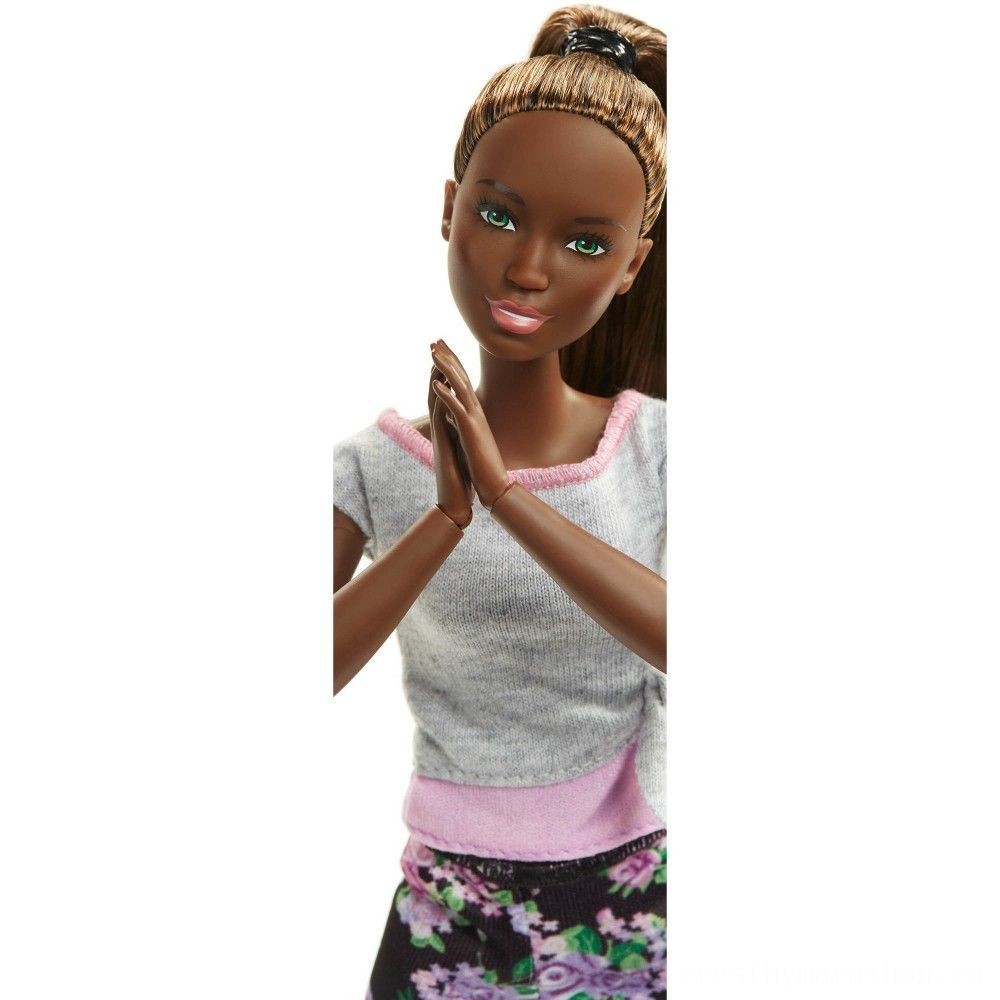 Barbie Made To Move Yoga Exercise Nikki Doll