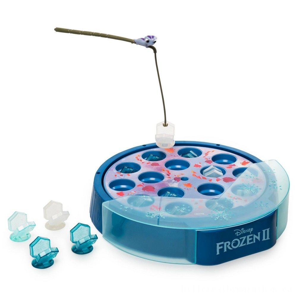 Disney Frozen 2 Frosted Sportfishing Board Game, Kids Unisex