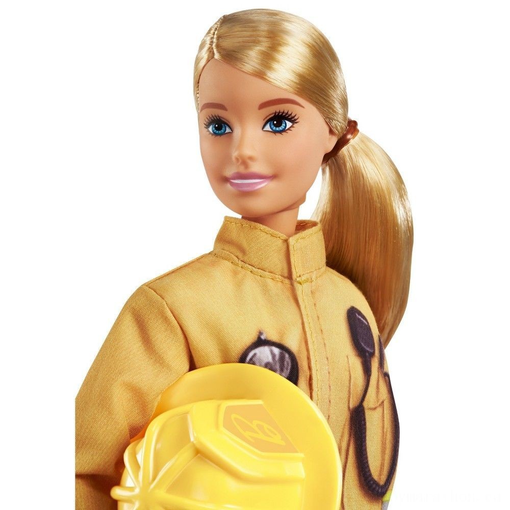 December Cyber Monday Sale - Barbie Careers 60th Anniversary Firefighter Doll - Spree:£6