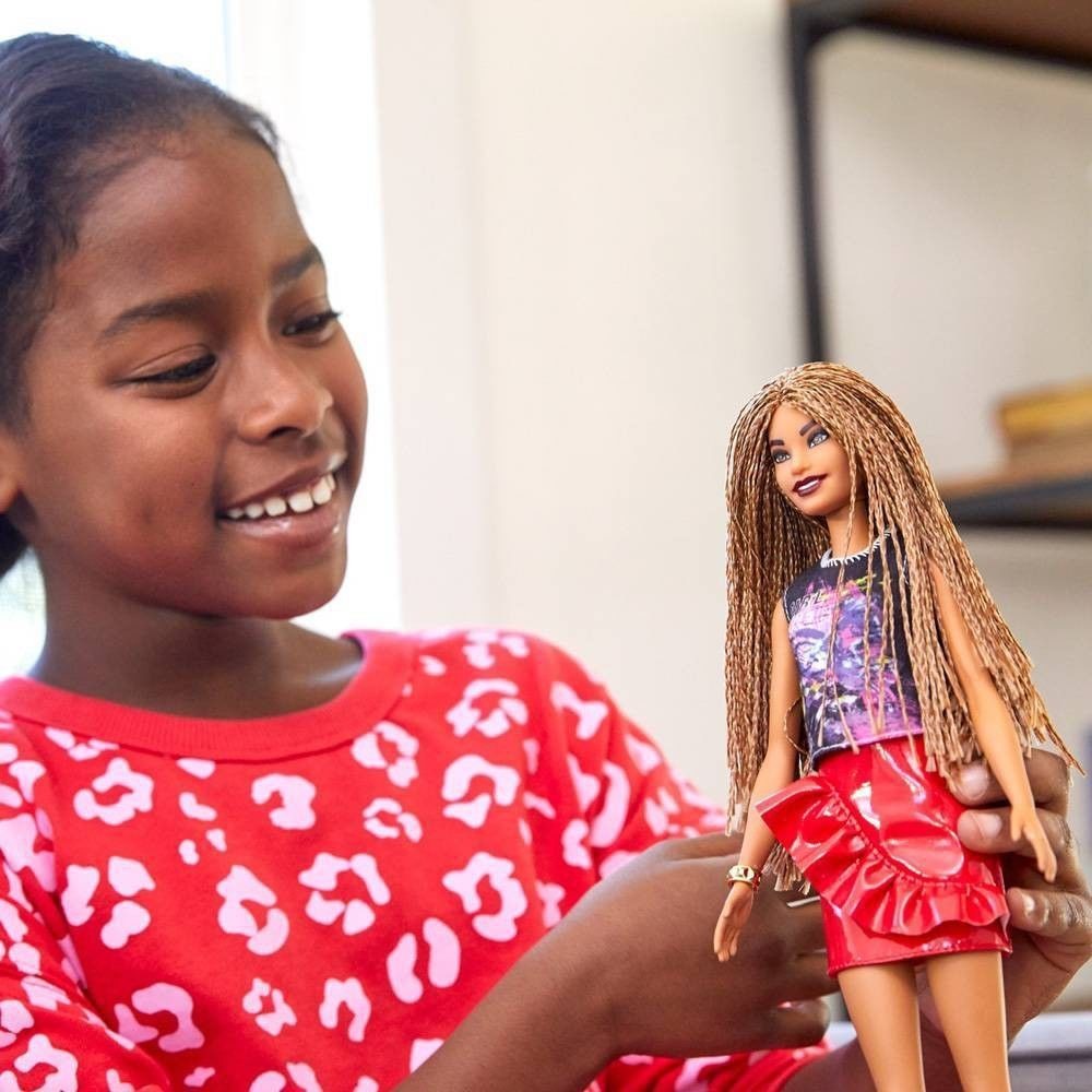 Barbie Fashionistas Doll # 123 Girl Power Tee