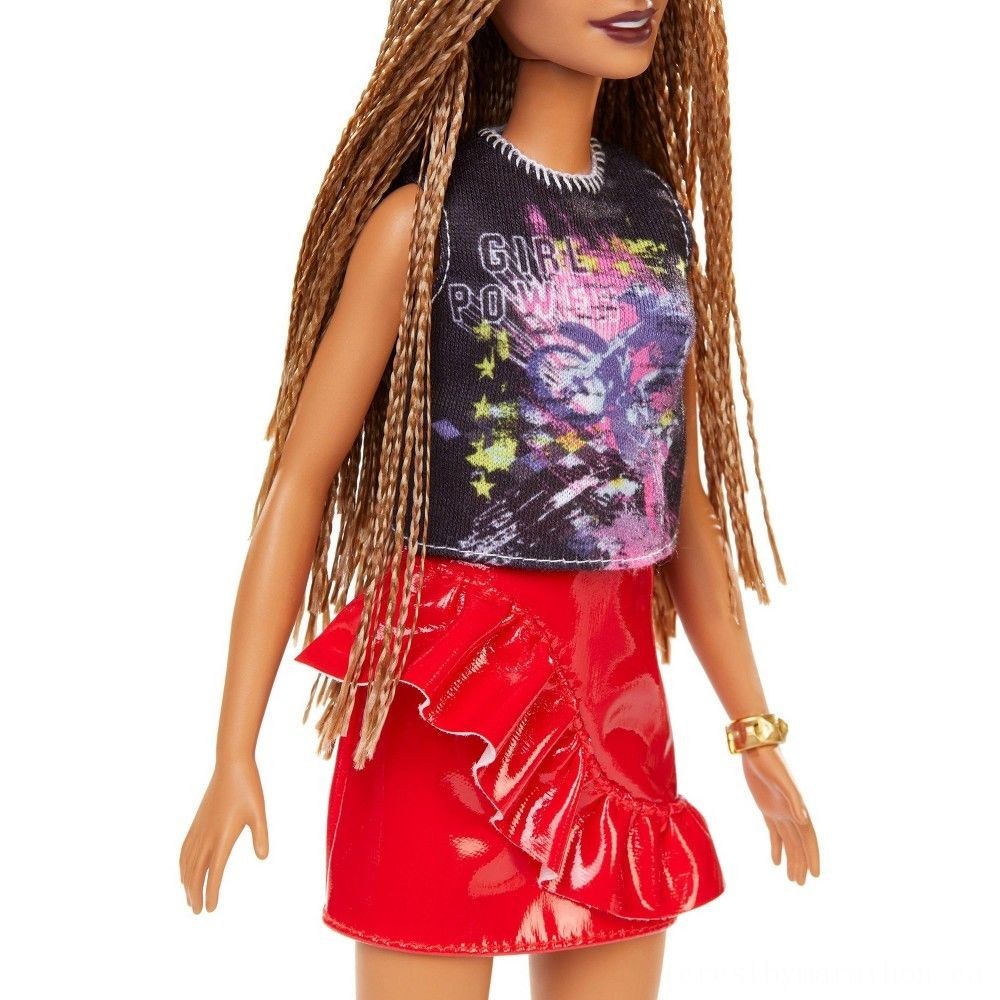 Spring Sale - Barbie Fashionistas Doll # 123 Girl Electrical Power Tee - Liquidation Luau:£5[cha5227ar]