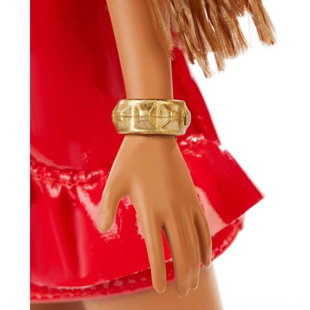 Mother's Day Sale - Barbie Fashionistas Doll # 123 Lady Electrical Power Tee - Liquidation Luau:£5[jca5227ba]