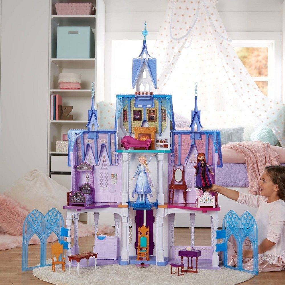 Hurry, Don't Miss Out! - Disney Frozen 2 Ultimate Arendelle Fortress Playset - Digital Doorbuster Derby:£80[jca5240ba]