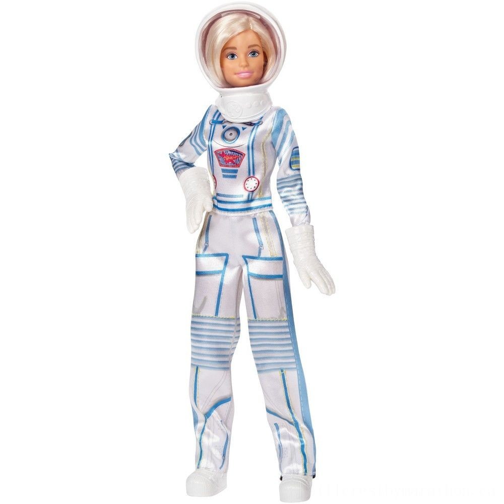 Half-Price - Barbie Careers 60th Anniversary Astronaut Figure - Mid-Season Mixer:£6[lia5244nk]