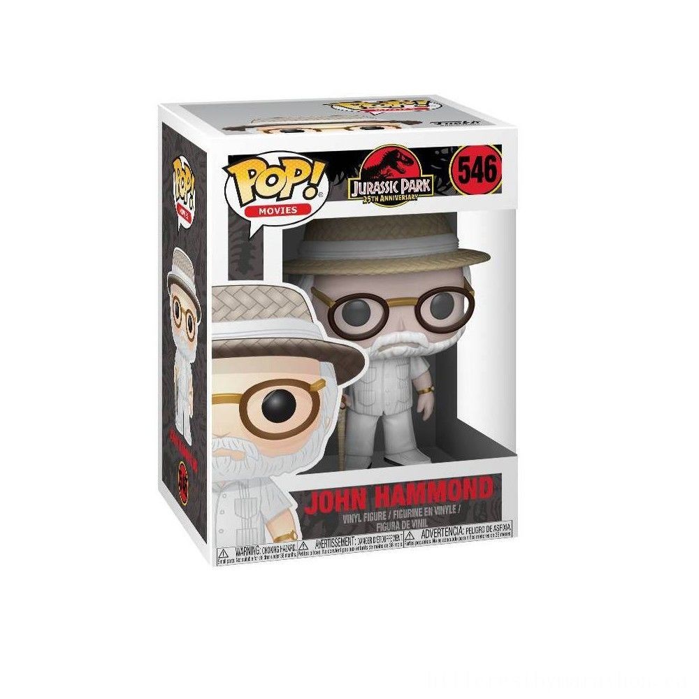 Funko stand out! Motion Pictures: Jurassic Park 25th Anniversary - John Hammond - Minifigure
