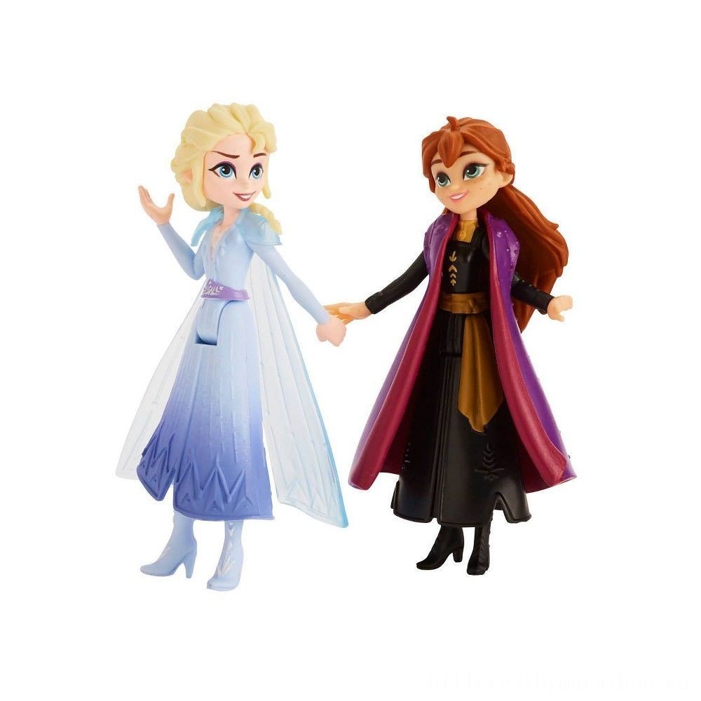 Disney Frozen 2 Journey Compilation, 5 Tiny Figurines coming from Icy 2