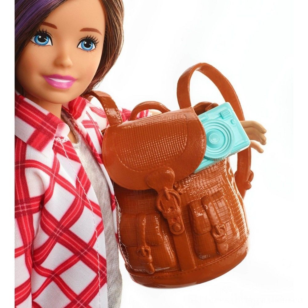 September Labor Day Sale - Barbie Travel Captain Dolly - Curbside Pickup Crazy Deal-O-Rama:£11[nea5251ca]