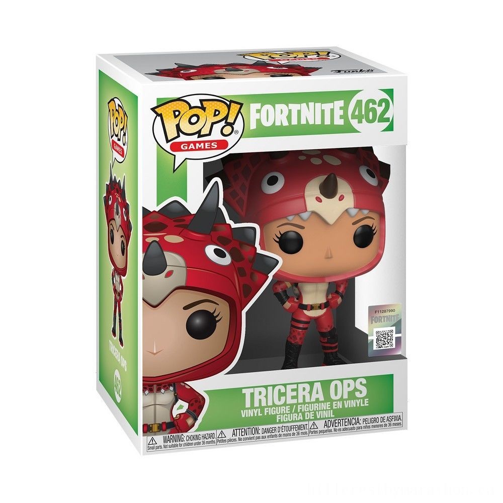 70% Off - Funko stand out! Video games: Fortnite - Tricera Ops - Mother's Day Mixer:£4[sia5256te]