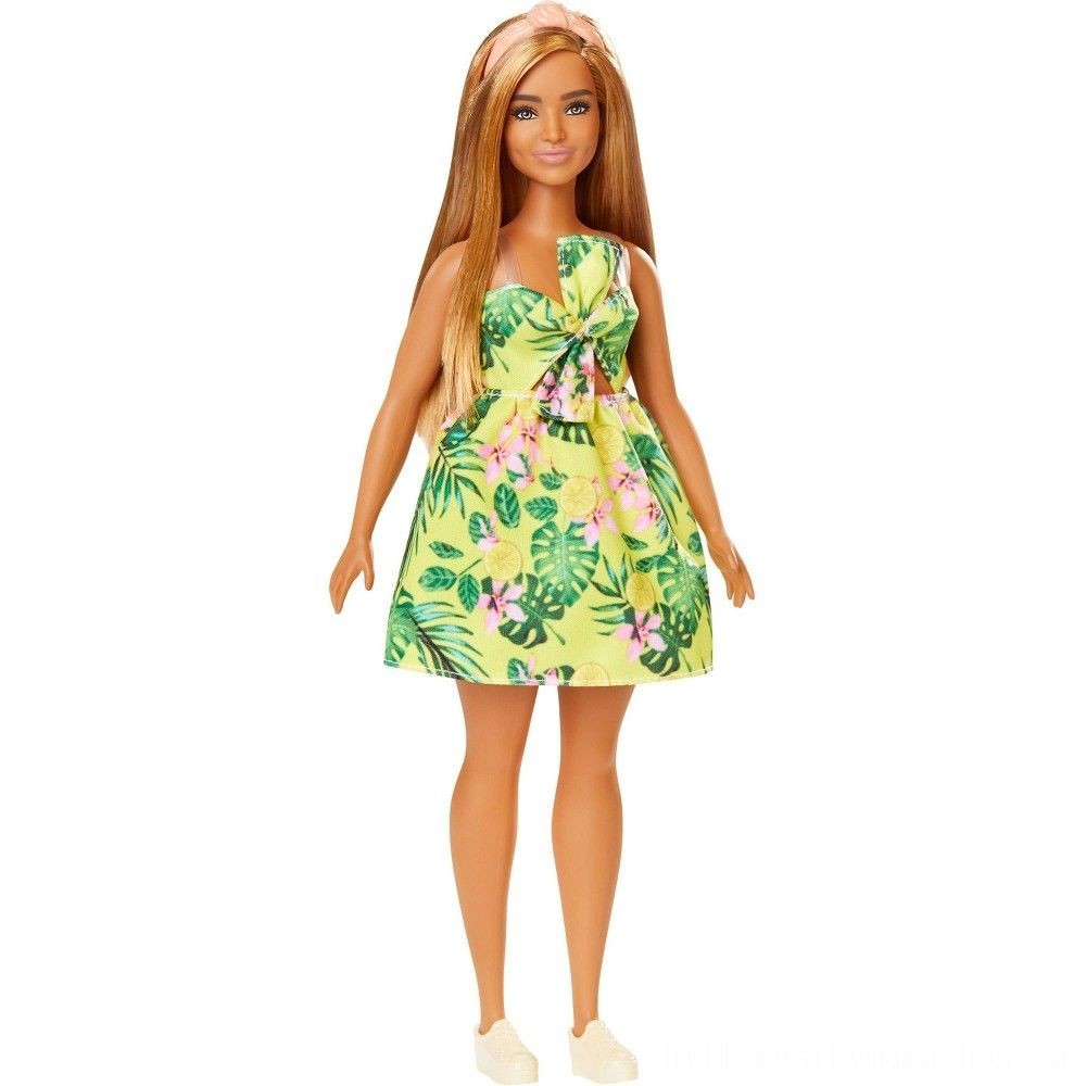 Barbie Fashionistas Figure # 126 Jungle Dress