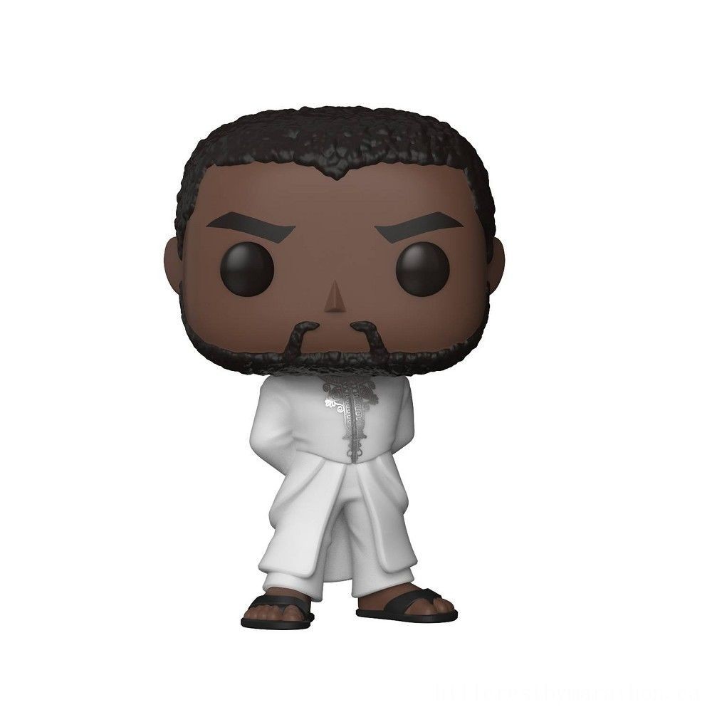 Mega Sale - Funko stand out! Marvel: African-american Panther - T'Challa in White Robe - Online Outlet X-travaganza:£5