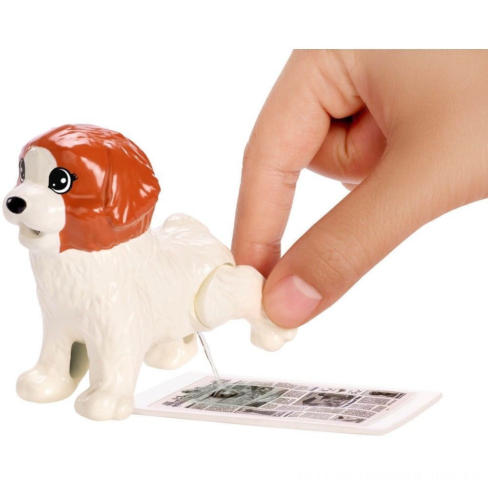 Barbie Dog Childcare Figurine && Household pets