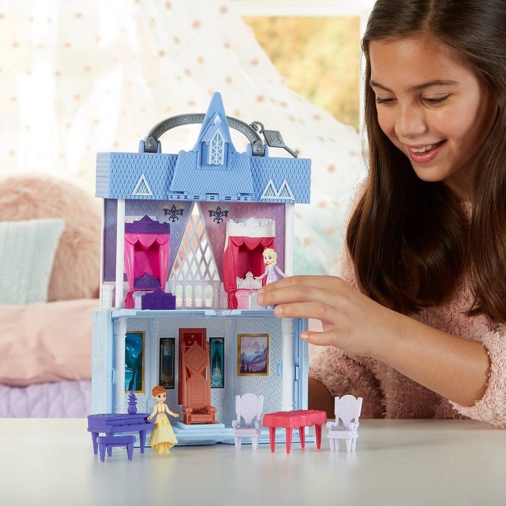 Gift Guide Sale - Disney Frozen 2 Pop Adventures Arendelle Fortress Playset With Deal With - President's Day Price Drop Party:£23[coa5266li]