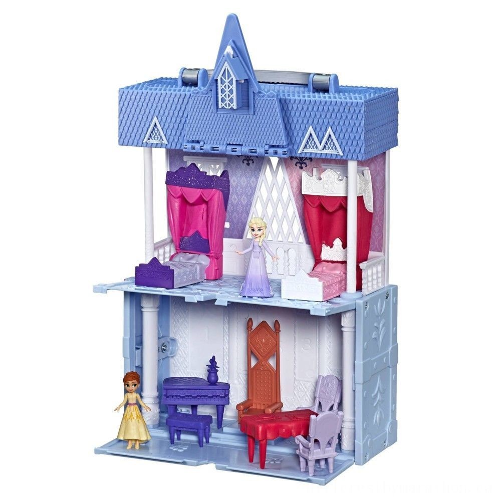 Mother's Day Sale - Disney Frozen 2 Stand Out Adventures Arendelle Fortress Playset Along With Manage - Galore:£23