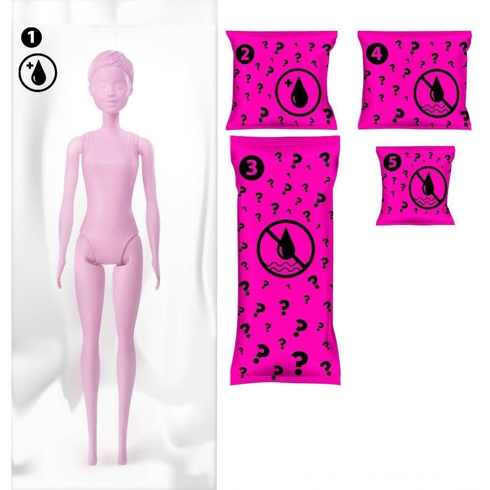 Barbie Color Reveal Toy-- Styles May Vary