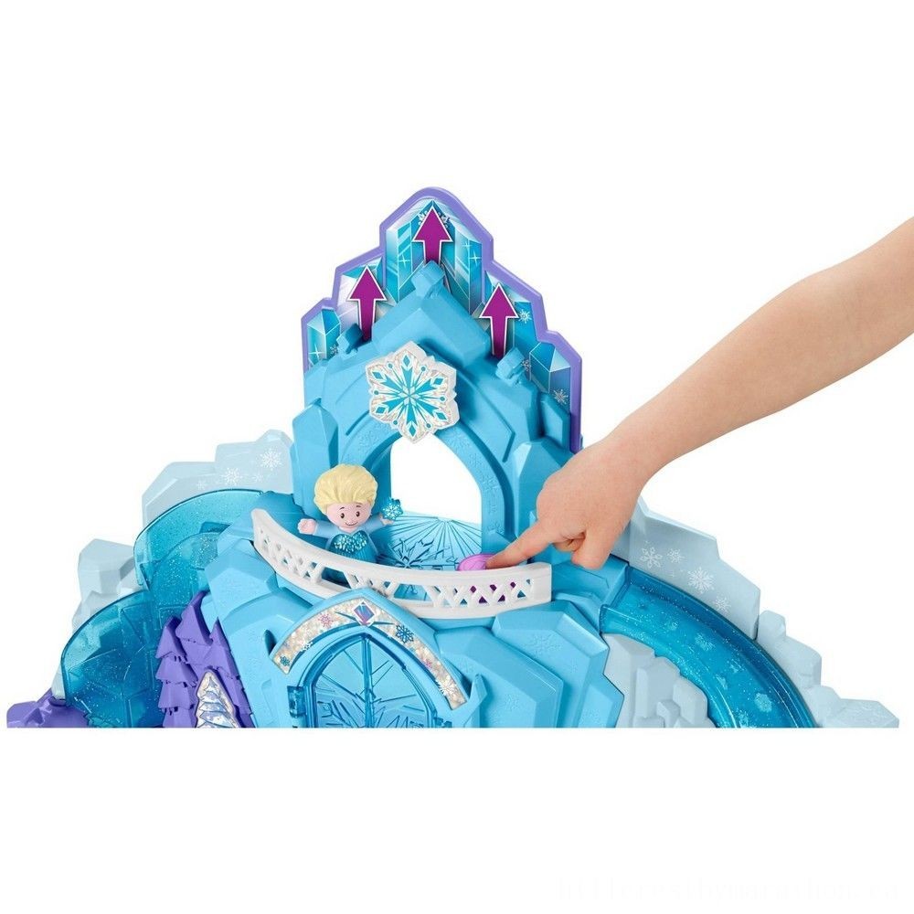 Half-Price - Fisher-Price Dwarfs Disney Frozen Elsa's Ice Palace - Weekend Windfall:£31