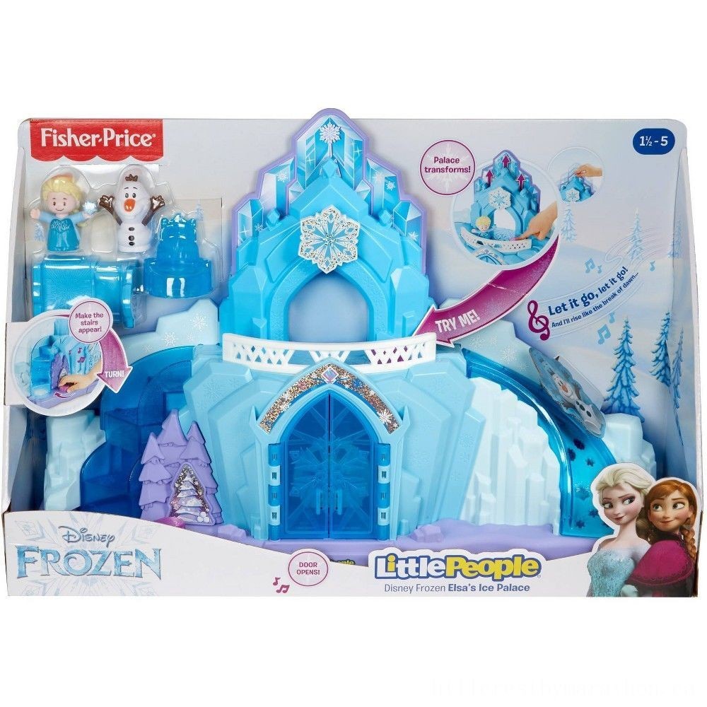 Fisher-Price Little People Disney Frozen Elsa's Ice Royal residence