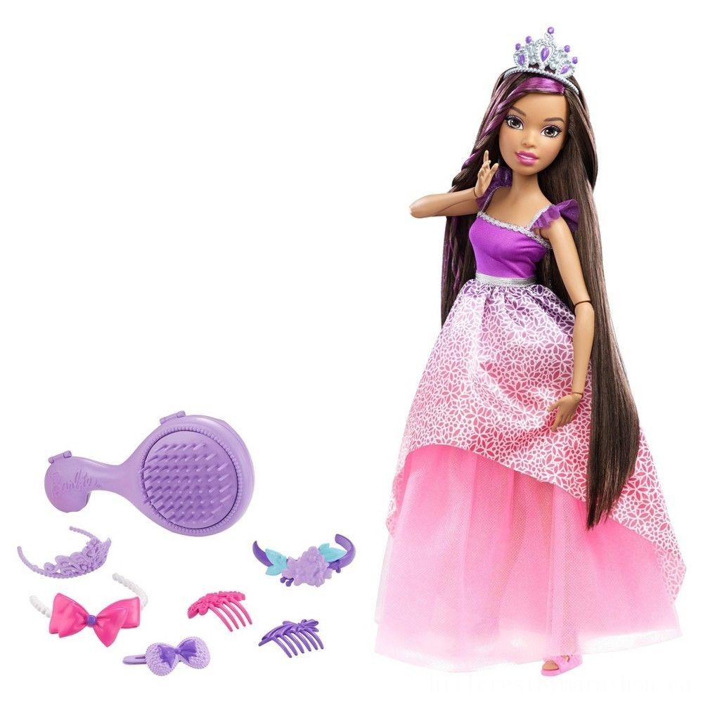 Closeout Sale - Barbie Dreamtopia Little Princess 17&&   quot; Nikki Doll - Memorial Day Markdown Mardi Gras:£18