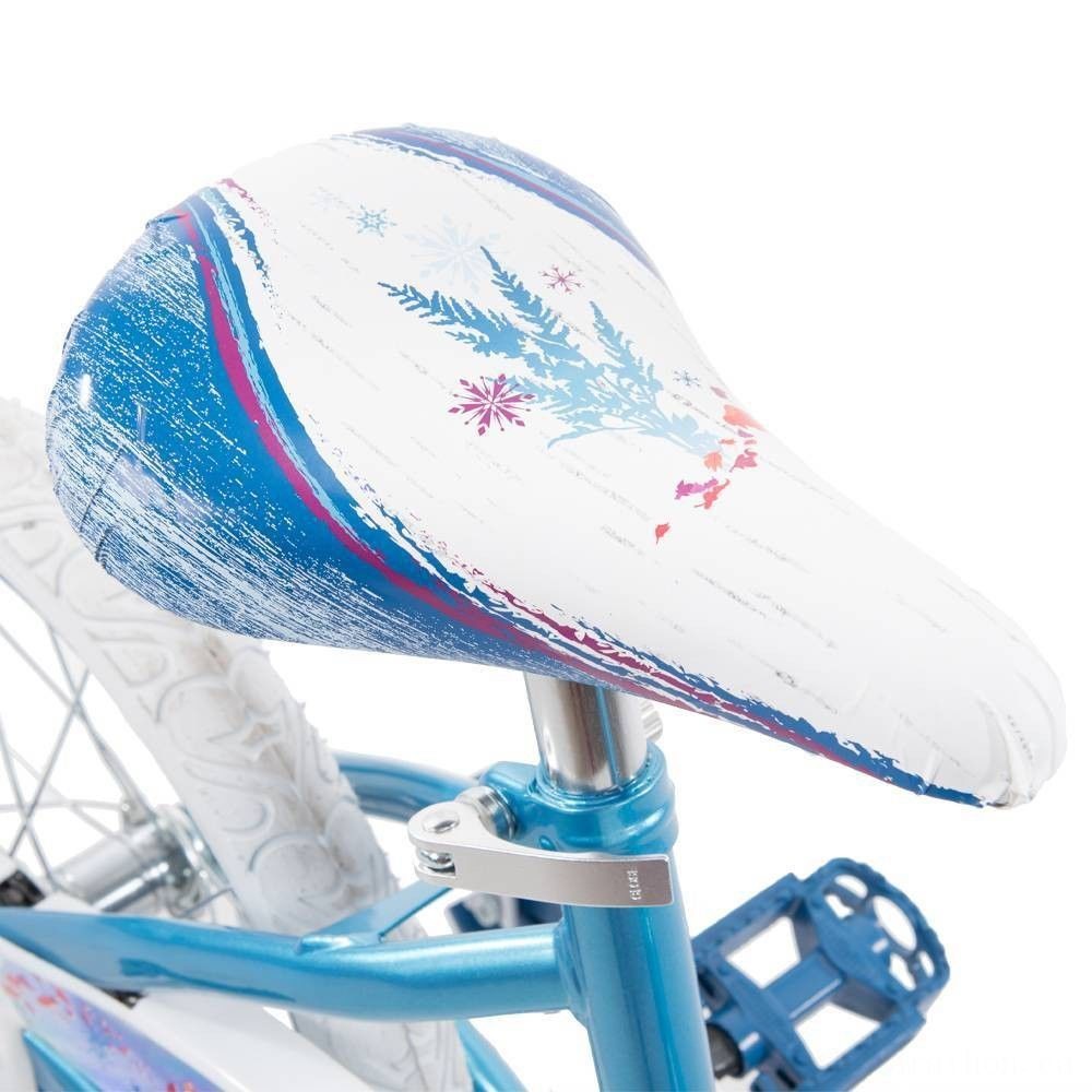 Huffy Disney Frozen 2 16&& quot; Bike- Blue, Lady's
