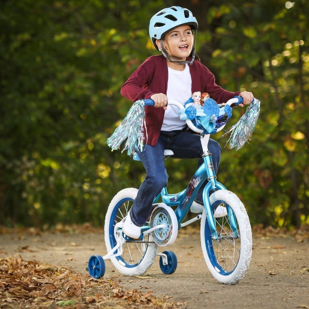 Hurry, Don't Miss Out! - Huffy Disney Frozen 2 16&&   quot; Bike- Blue, Lady's - Spree-Tastic Savings:£58