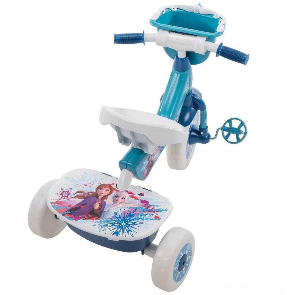 Huffy Disney Frozen Tip Storage Space Tricycle - Blue, Woman's