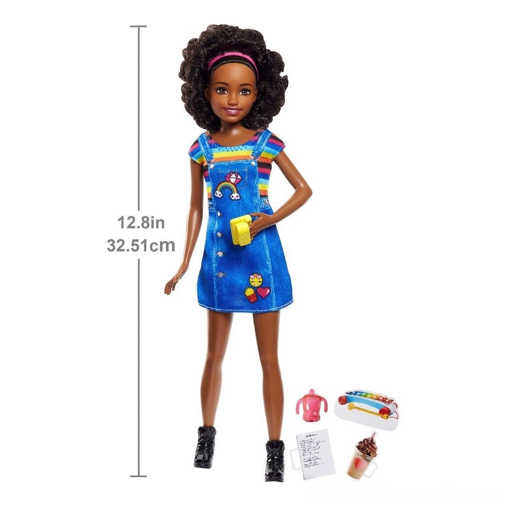Barbie Captain Babysisters Inc.<br>Figurine- Brunette