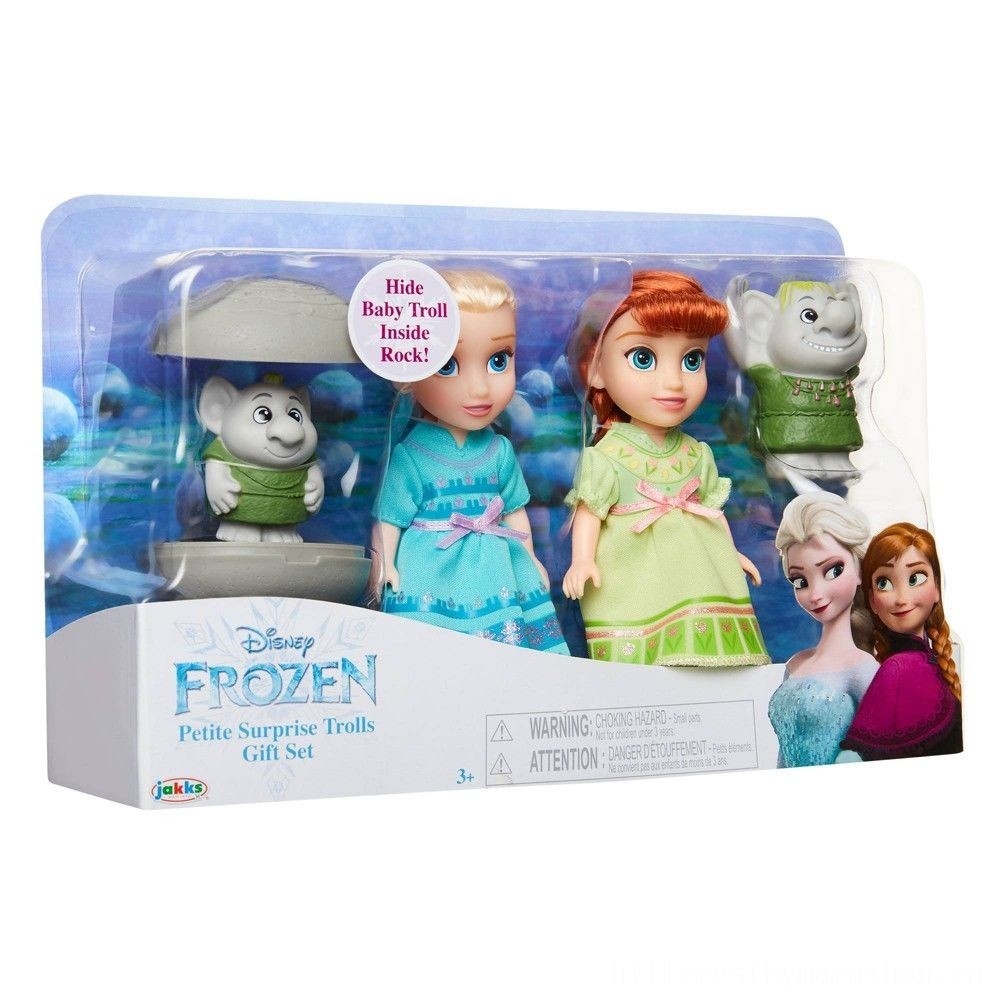 Disney Frozen 2 Small Shock Trolls Gift Establish