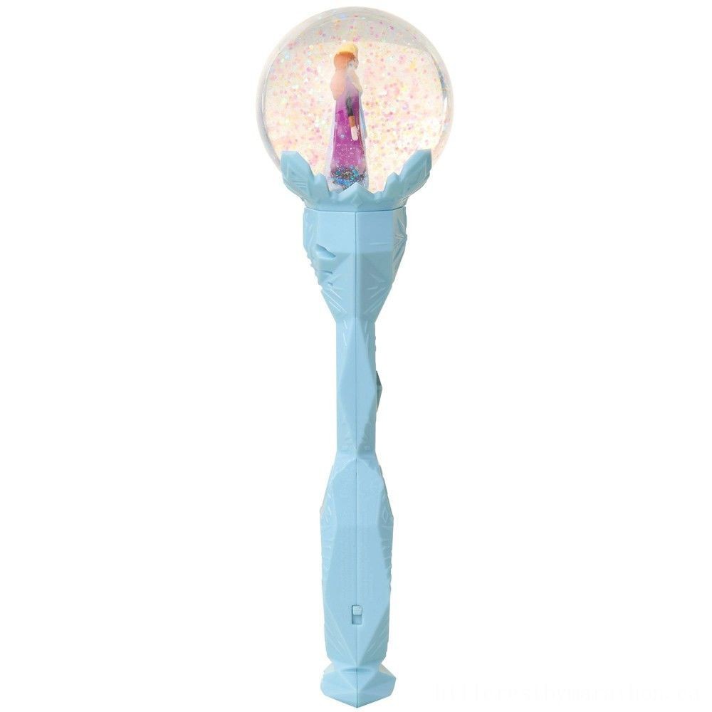 Hurry, Don't Miss Out! - Disney Frozen 2 Sis's Snowfall Scepter - Summer Savings Shindig:£11