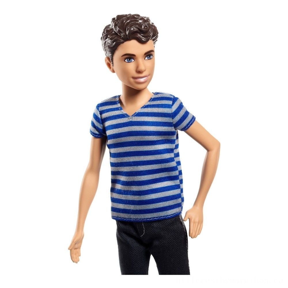 Barbie Skipper Babysitters Inc. Boy Sitter Figurine and Add-on