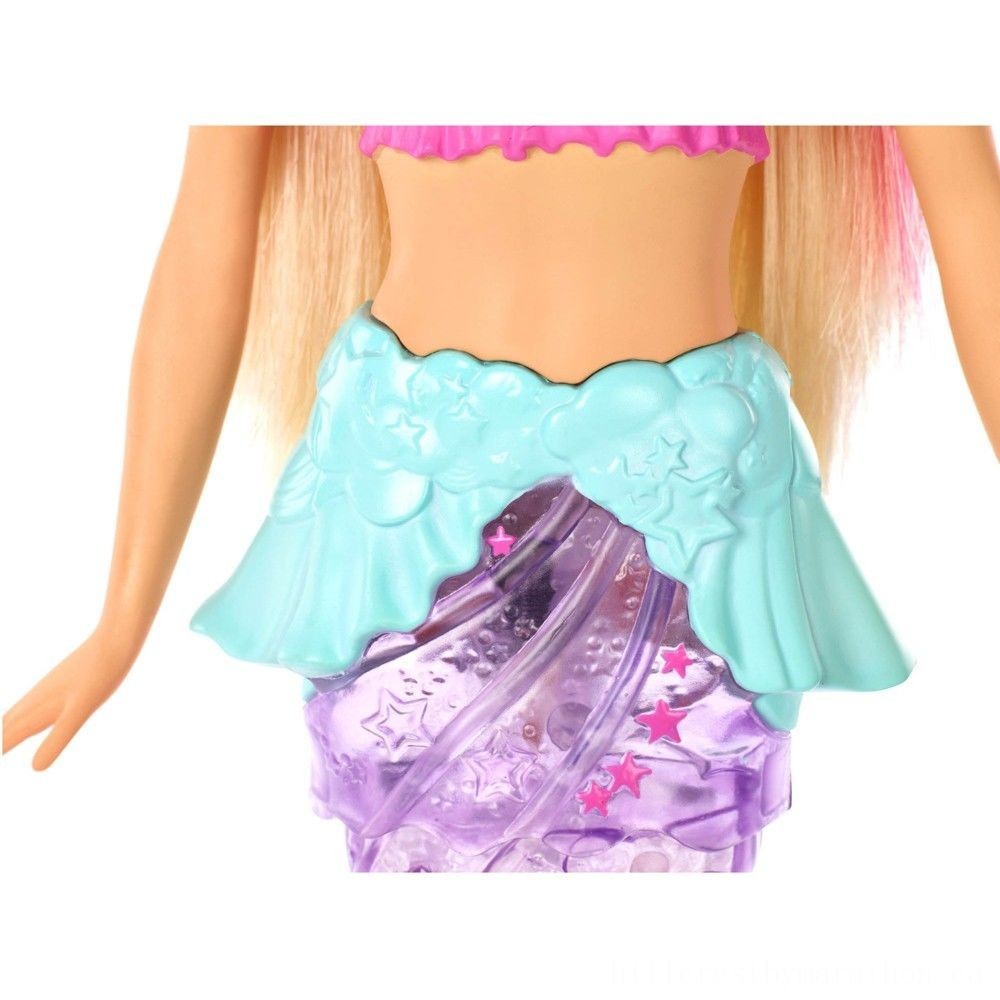 Mega Sale - Barbie Dreamtopia Shimmer Lighting Mermaid - Fourth of July Fire Sale:£12[cha5315ar]
