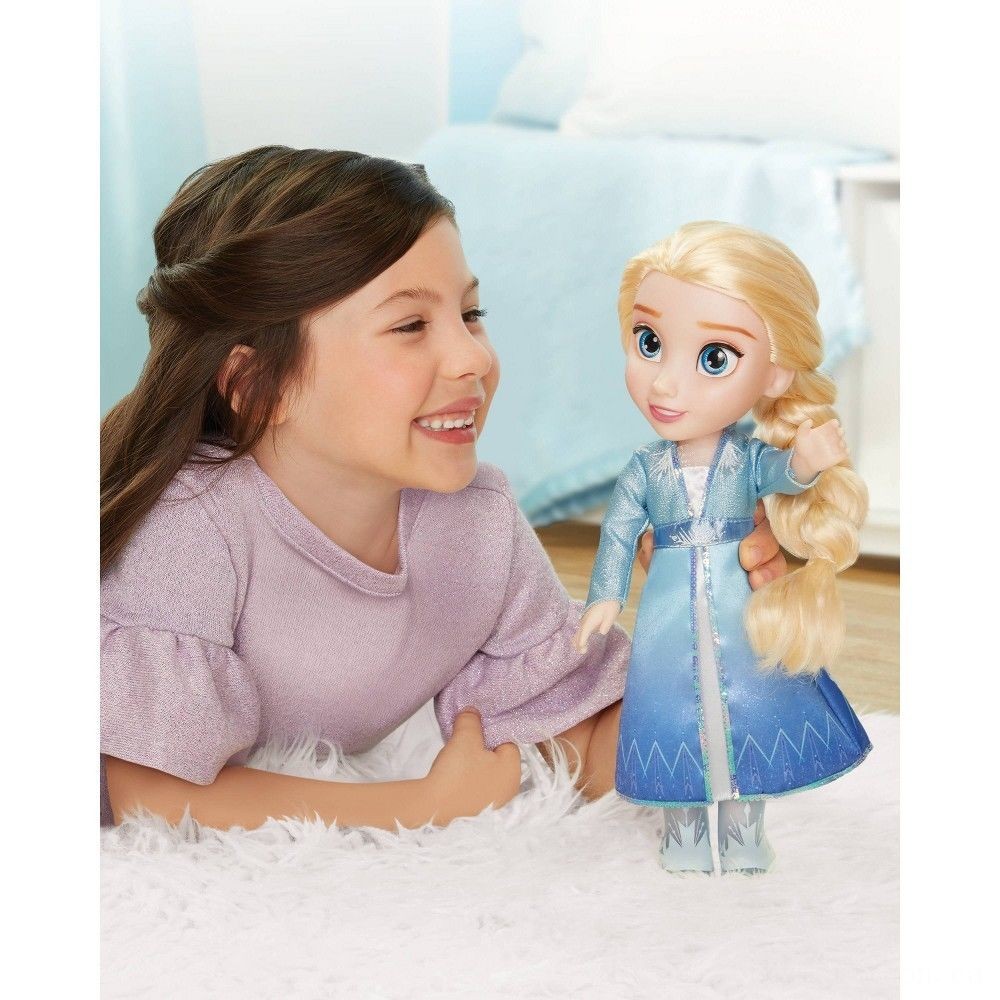 Back to School Sale - Disney Frozen 2 Elsa Journey Figure - Weekend:£14[jca5321ba]