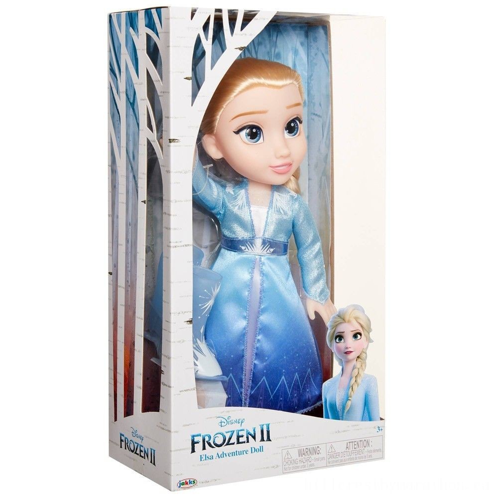 Free Gift with Purchase - Disney Frozen 2 Elsa Journey Toy - Fire Sale Fiesta:£14[laa5321co]