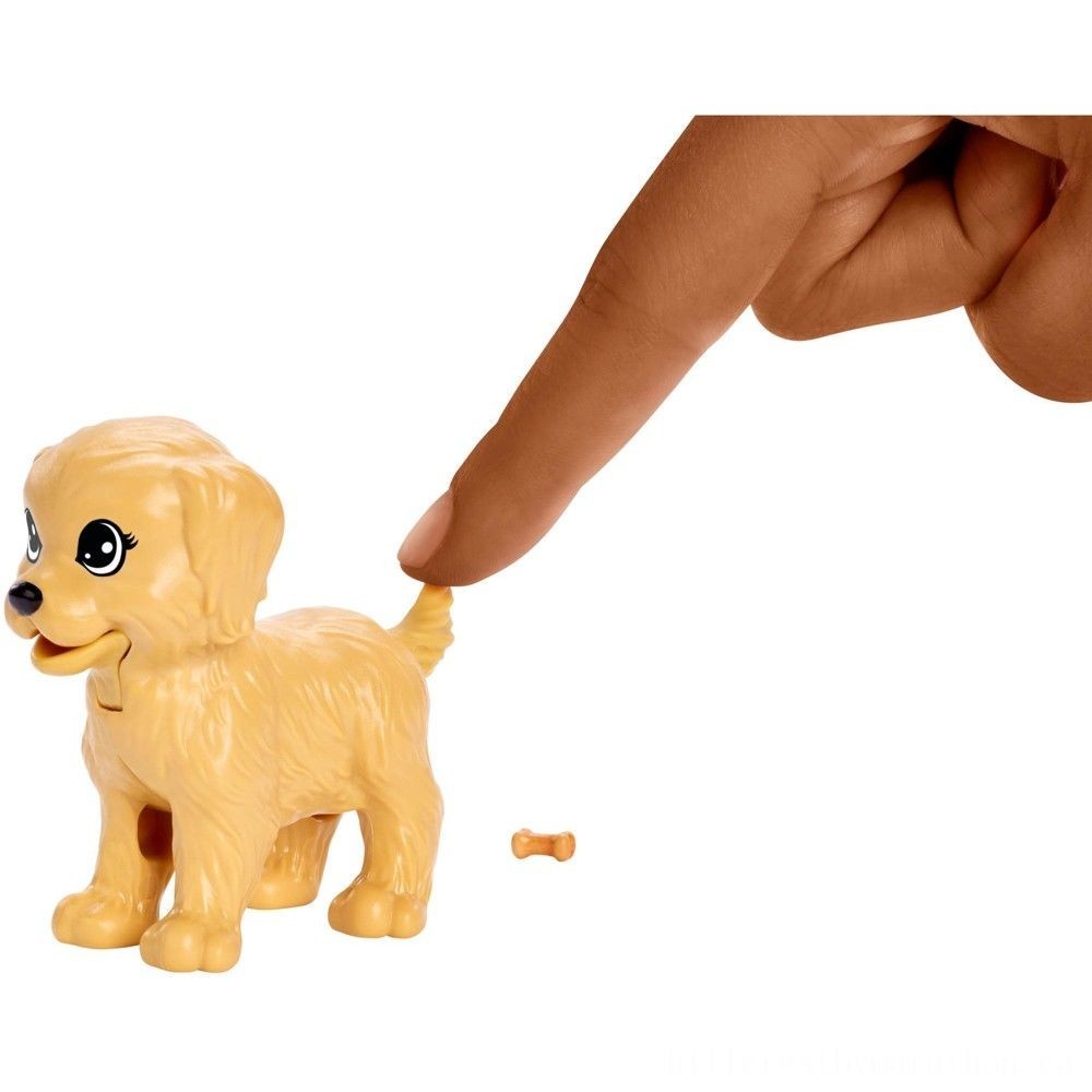 Markdown Madness - Barbie Doggy Childcare Nikki Figurine &&   <br>Household pet - Get-Together Gathering:£16[coa5322li]
