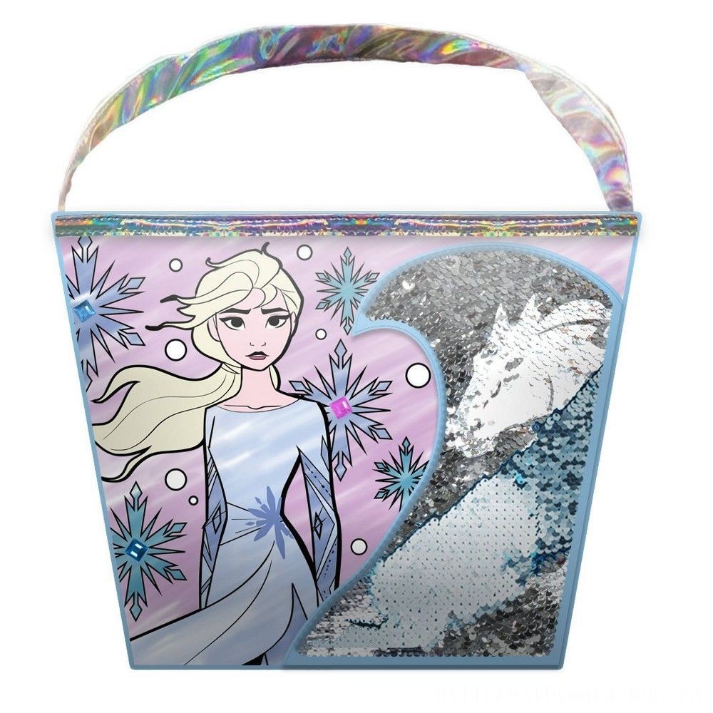 Disney Frozen 2 Shade and Type Sequin Handbag Activity Establish