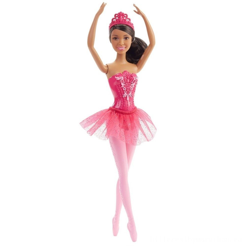 January Clearance Sale - Barbie You Could Be Just About Anything Ballet Dancer Nikki Dolly - Online Outlet X-travaganza:£5[ala5336co]
