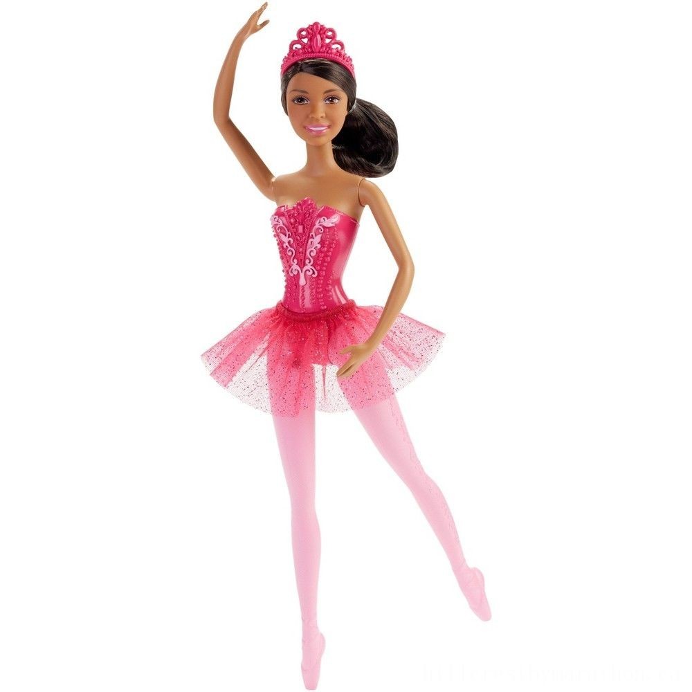 Price Cut - Barbie You Could Be Just About Anything Ballerina Nikki Dolly - Spree:£5