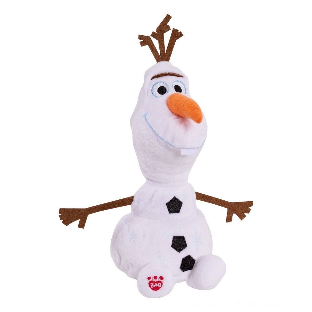 Memorial Day Sale - Build-A-Bear Workshop Disney Frozen Packing Terminal Along With Olaf Plush - Halloween Half-Price Hootenanny:£22[laa5345ma]