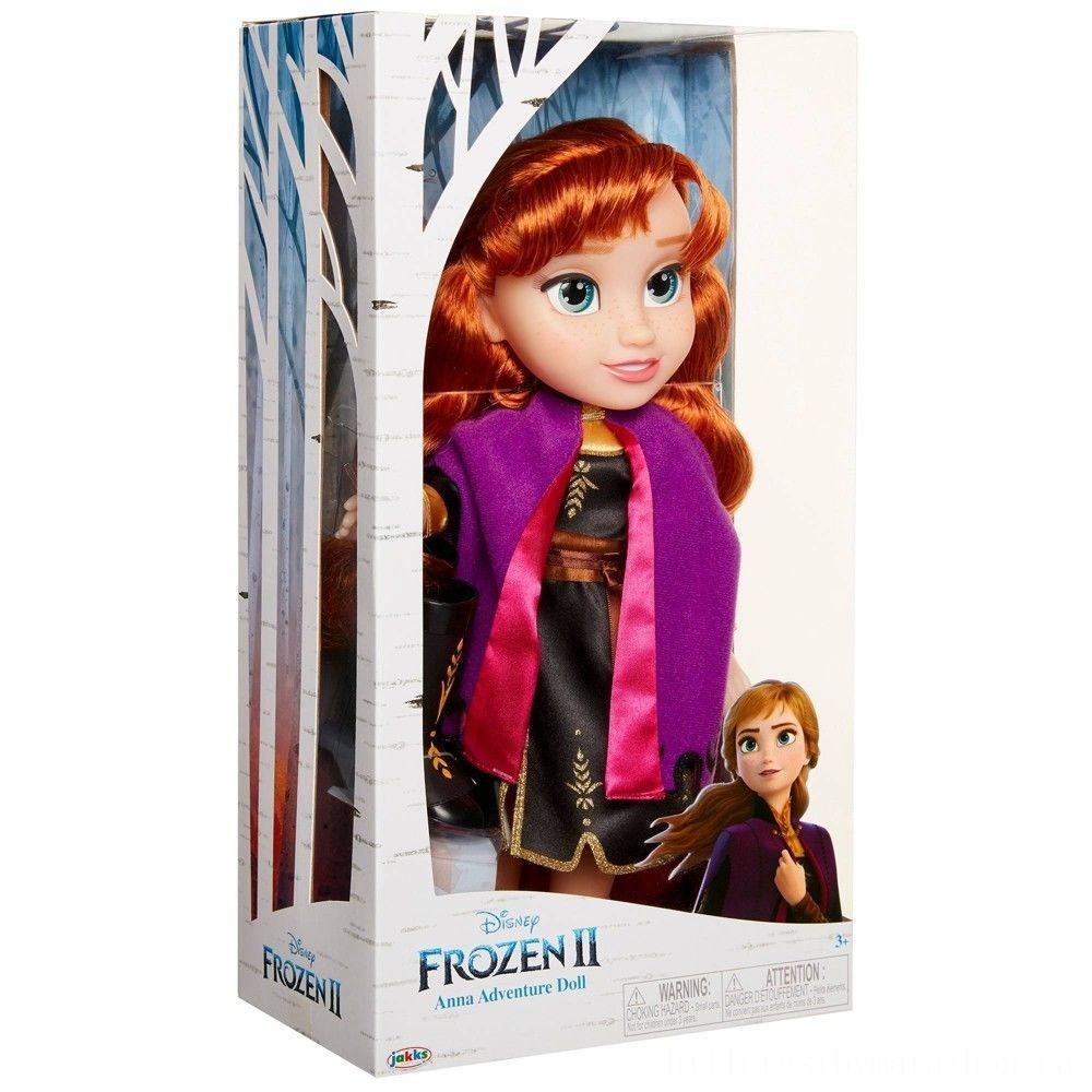 Up to 90% Off - Disney Frozen 2 Anna Experience Dolly - Weekend:£14