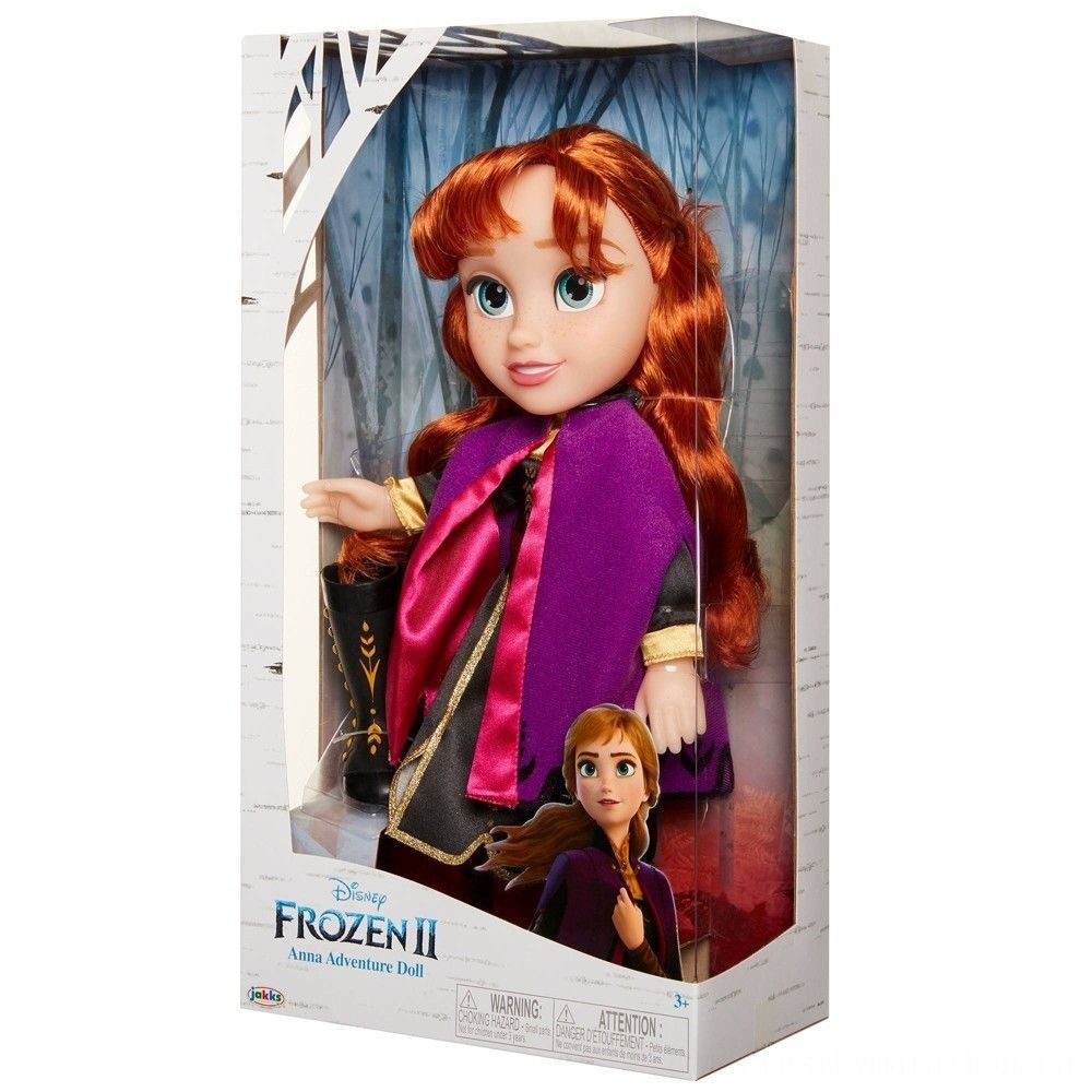 Flash Sale - Disney Frozen 2 Anna Journey Figure - Weekend:£15[ima5348iw]