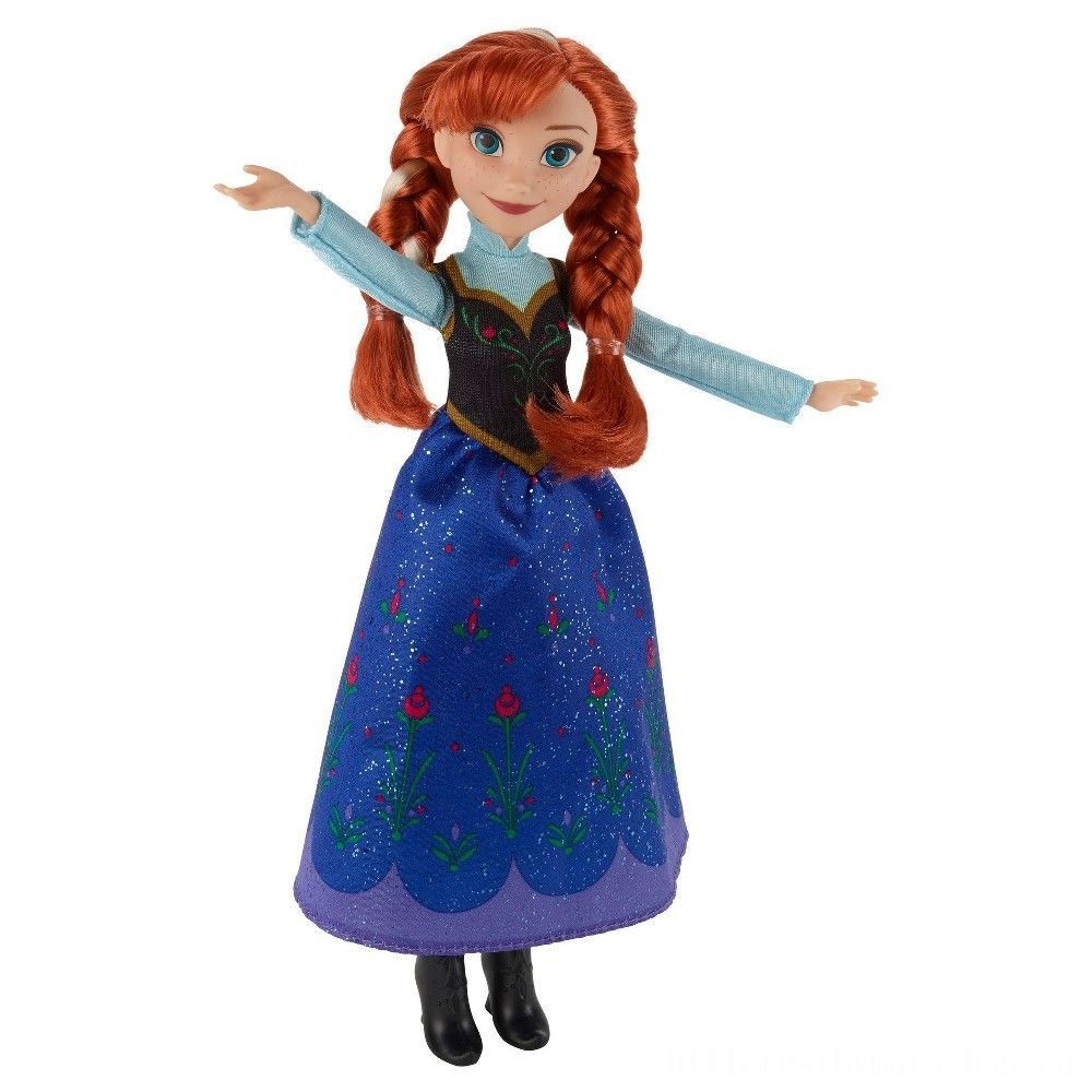 Holiday Shopping Event - Disney Frozen Classic Fashion - Anna Dolly - New Year's Savings Spectacular:£7[jca5355ba]