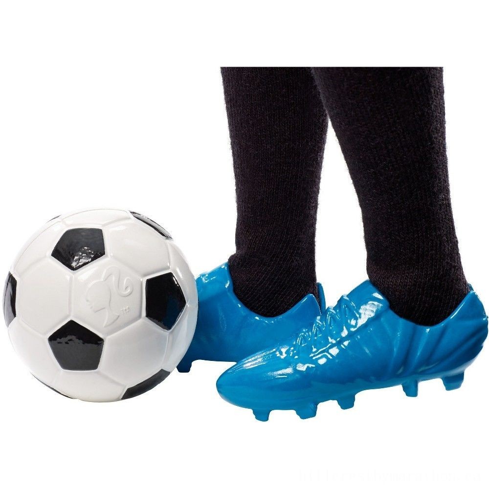 Halloween Sale - Barbie Ken Occupation Football Gamer Dolly - Father's Day Deal-O-Rama:£6