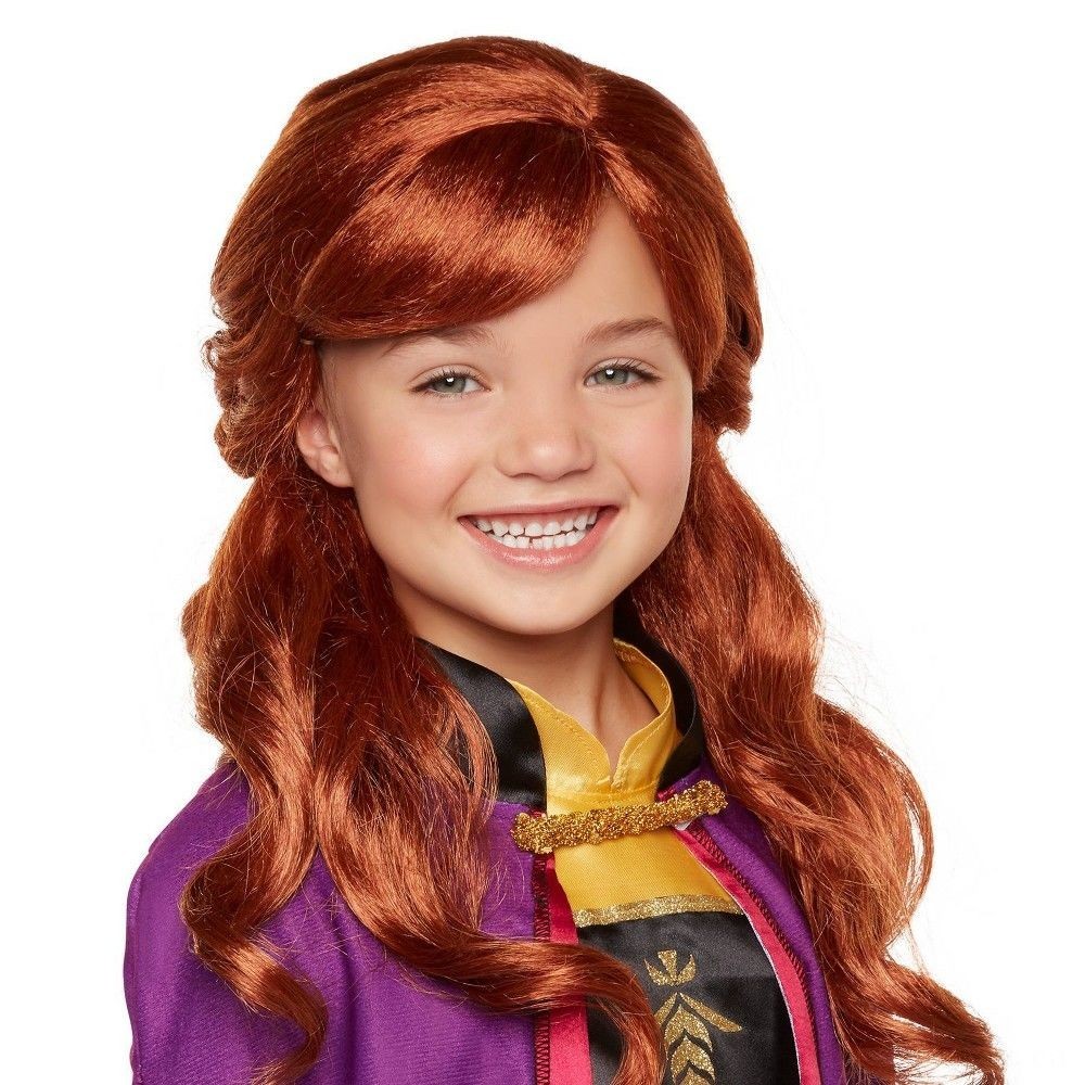 Disney Frozen 2 Anna Wig, Reddish