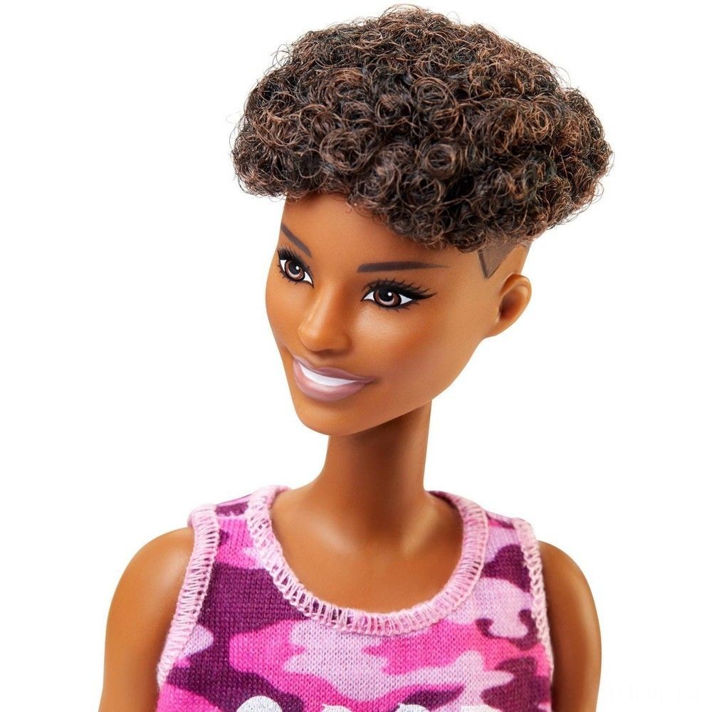 Barbie Fashionistas Dolly # 128 Great Vibes Just