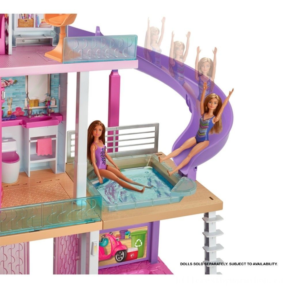 Promotional - Barbie Dreamhouse Playset - Curbside Pickup Crazy Deal-O-Rama:£81[jca5391ba]