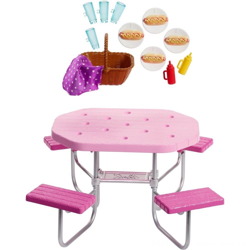 Barbie Cookout Desk Add-on