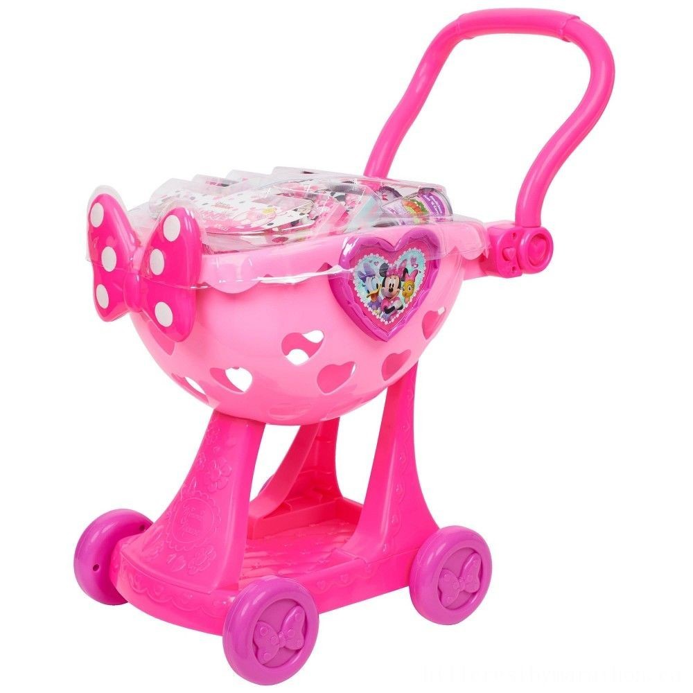 Disney Minnie's Pleased Helpers Bowtique Buying Pushcart