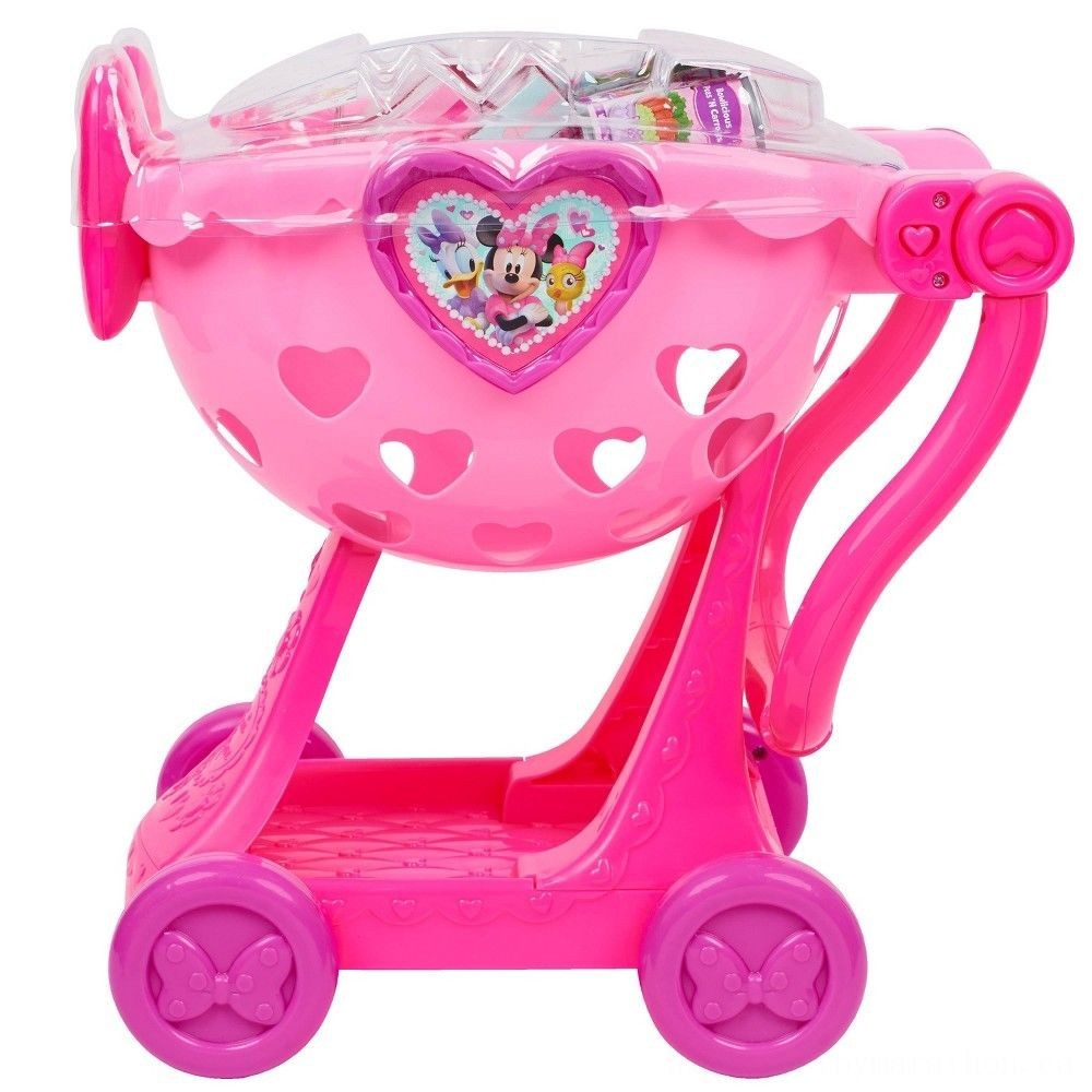 Half-Price Sale - Disney Minnie's Satisfied Assistants Bowtique Buying Cart - Get-Together:£8