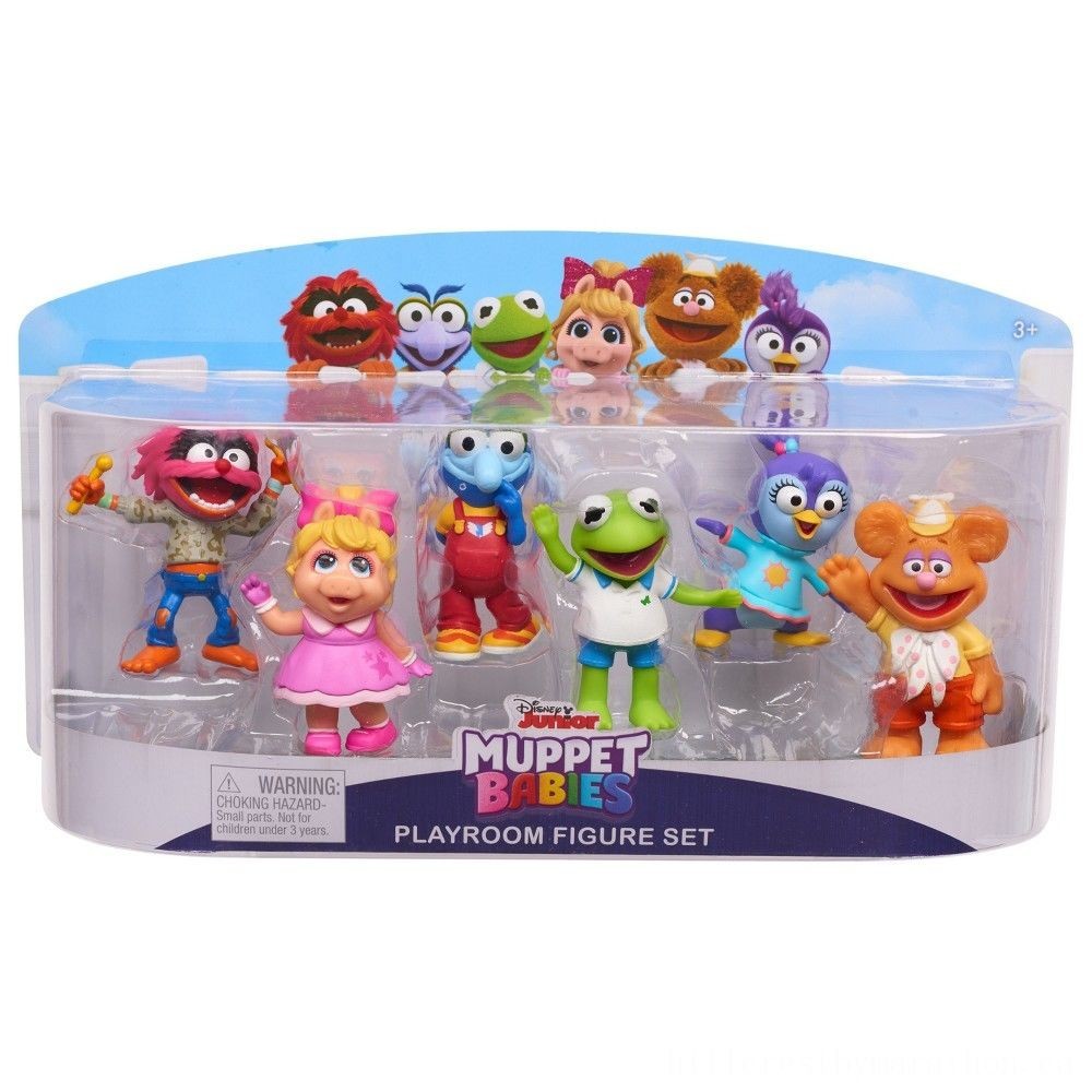 Disney Junior Muppet Babies Rec Room Physique Set