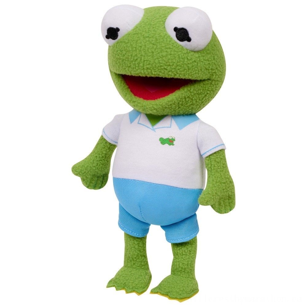 Summer Sale - Disney Junior Muppet Children Kermit Plush - Valentine's Day Value-Packed Variety Show:£6[jca5423ba]
